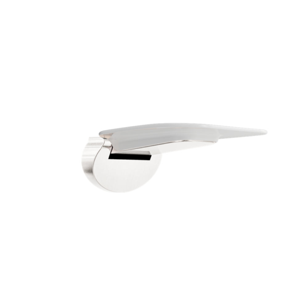 NERO MECCA CARE SHOWER SEAT 400MM BRUSHED NICKEL