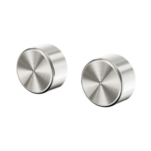 NERO SERENITY WALL TOP ASSEMBLY WITH METAL HANDLE BRUSHED NICKEL