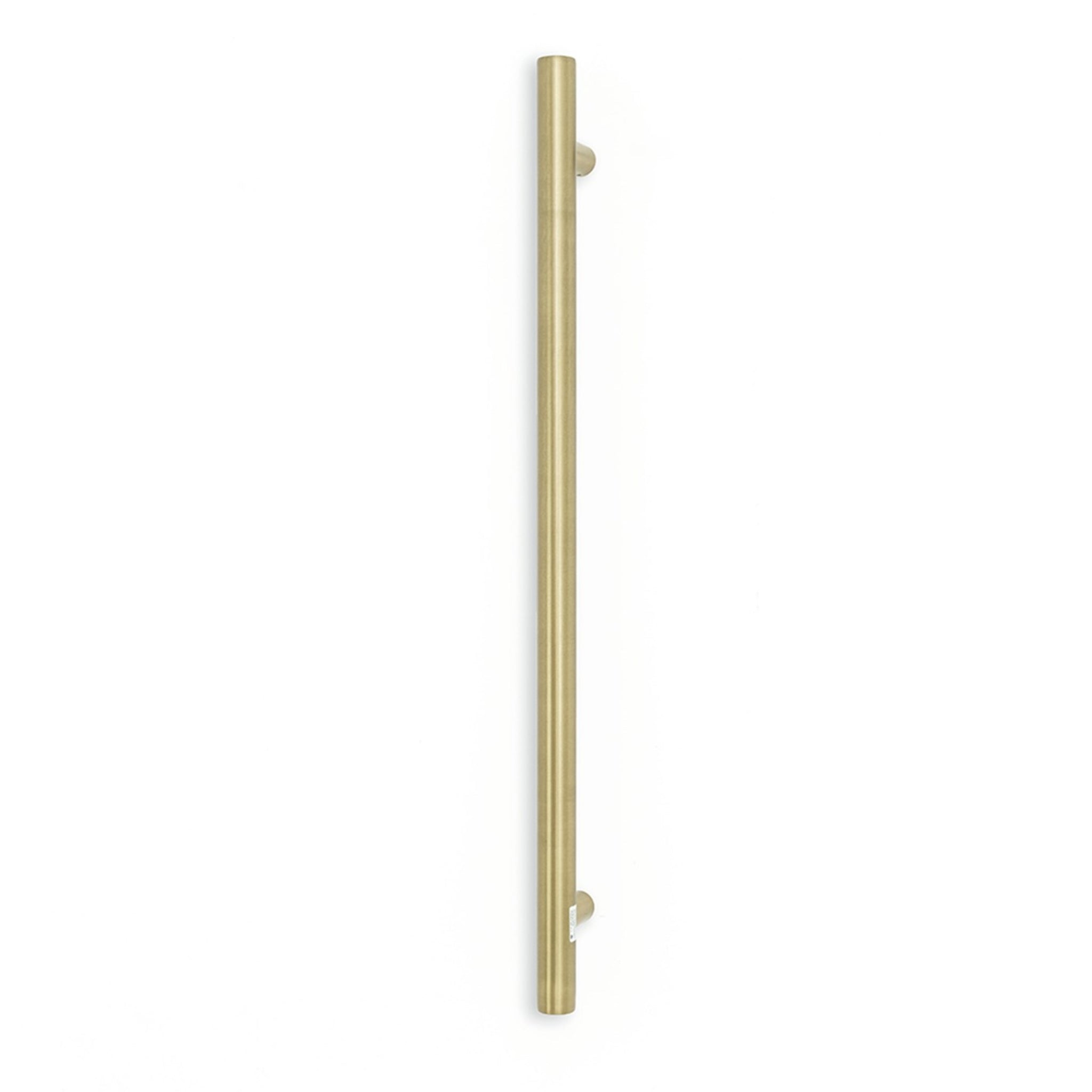 RADIANT HEATING  NON-HEATED VERTICAL SINGLE TOWEL RAIL LIGHT GOLD 950MM