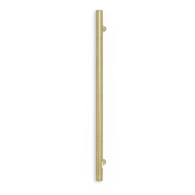 RADIANT HEATING  NON-HEATED VERTICAL SINGLE TOWEL RAIL LIGHT GOLD 950MM