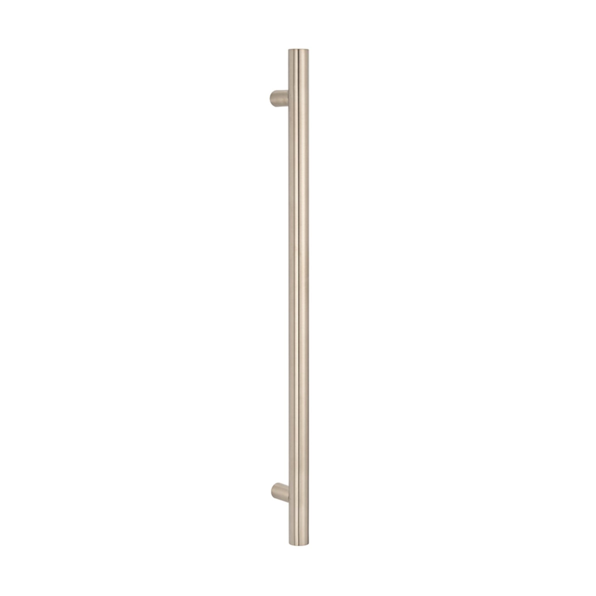 RADIANT HEATING  NON-HEATED VERTICAL SINGLE TOWEL RAIL BRUSHED GOLD 950MM