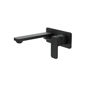 LINSOL ZIA WALL BASIN / BATH MIXER 175MM MATTE BLACK