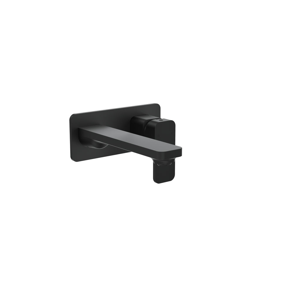 LINSOL ZIA WALL BASIN / BATH MIXER 175MM MATTE BLACK