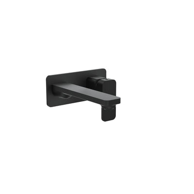 LINSOL ZIA WALL BASIN / BATH MIXER 175MM MATTE BLACK