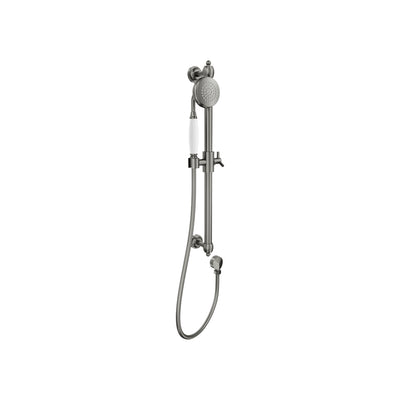 LINSOL KLASSIQUE SHOWER RAIL 616MM GUN METAL