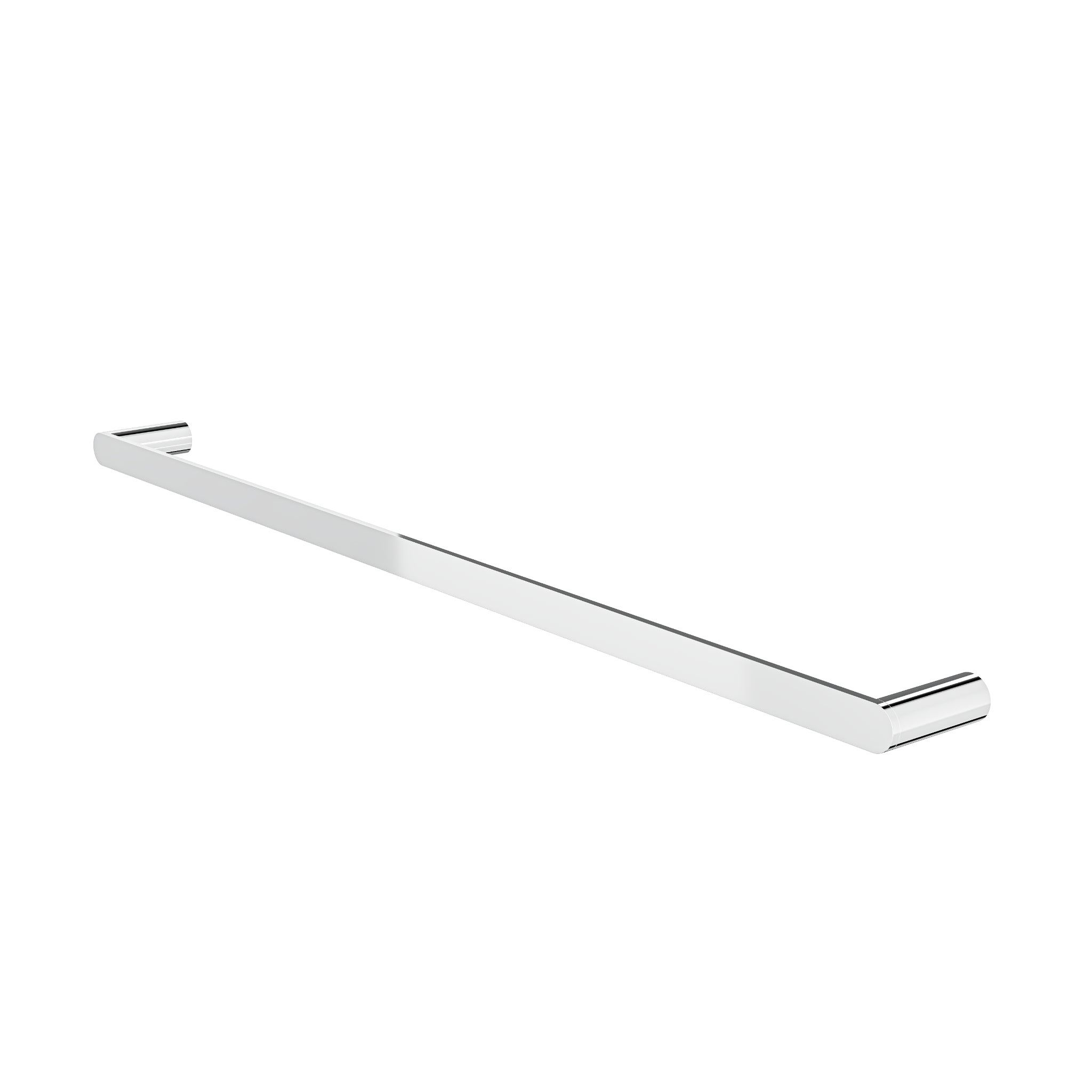 LINSOL CIRCLE SINGLE TOWEL RAIL CHROME (AVAILABLE IN 600MM AND 800MM)