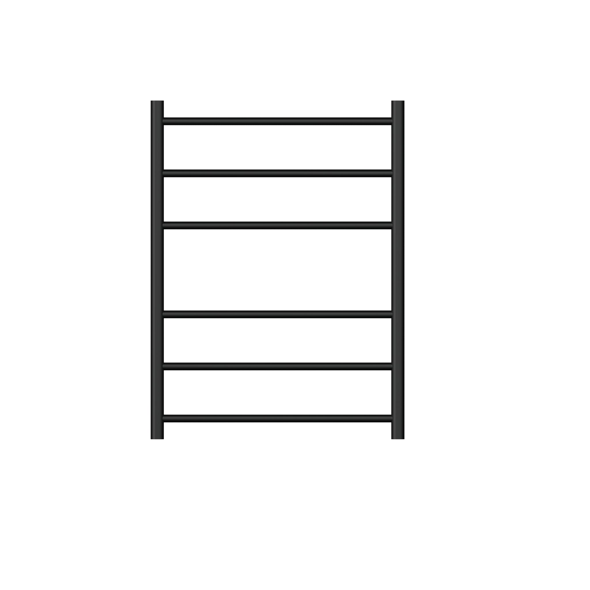 LINSOL AVID LEAD FREE 6 BAR NON-HEATED TOWEL RAIL MATTE BLACK