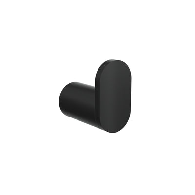 LINSOL CIRCLE SINGLE ROBE HOOK MATTE BLACK