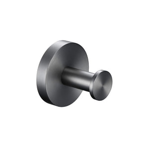 LINSOL LUX S2 SINGLE ROBE HOOK GUN METAL