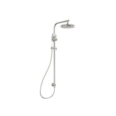 LINSOL KLASSIQUE TWIN SHOWER SYSTEM BRUSHED NICKEL