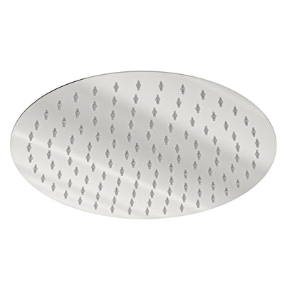 LINSOL SOUL LEAD FREE ROUND SHOWER HEAD 300MM BRUSHED NICKEL