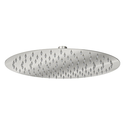 LINSOL SOUL LEAD FREE ROUND SHOWER HEAD 300MM BRUSHED NICKEL