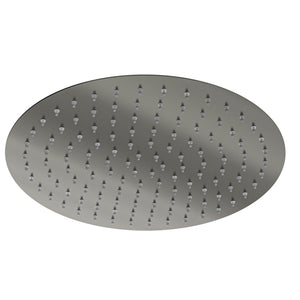 LINSOL SOUL ROUND SHOWER HEAD 300MM GUN METAL