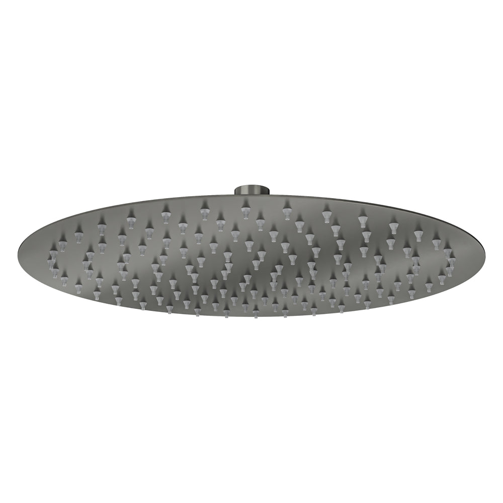 LINSOL SOUL ROUND SHOWER HEAD 300MM GUN METAL