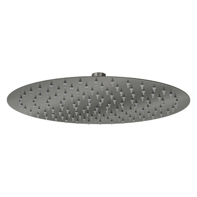 LINSOL SOUL LEAD FREE ROUND SHOWER HEAD 300MM GUN METAL