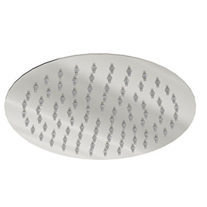 LINSOL SOUL ECO ROUND SHOWER HEAD 200MM BRUSHED NICKEL