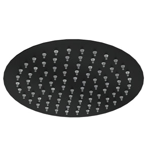 LINSOL SOUL ECO ROUND SHOWER HEAD 200MM MATTE BLACK