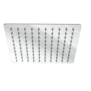 LINSOL OCEAN SQUARE SHOWER HEAD 200MM BRUSHED NICKEL