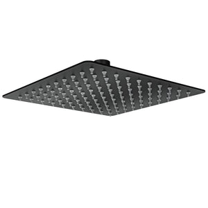 LINSOL OCEAN SQUARE SHOWER HEAD 200MM MATTE BLACK