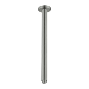 NERO ROUND CEILING SHOWER ARM GUN METAL (AVAILABLE IN 100MM AND 300MM)