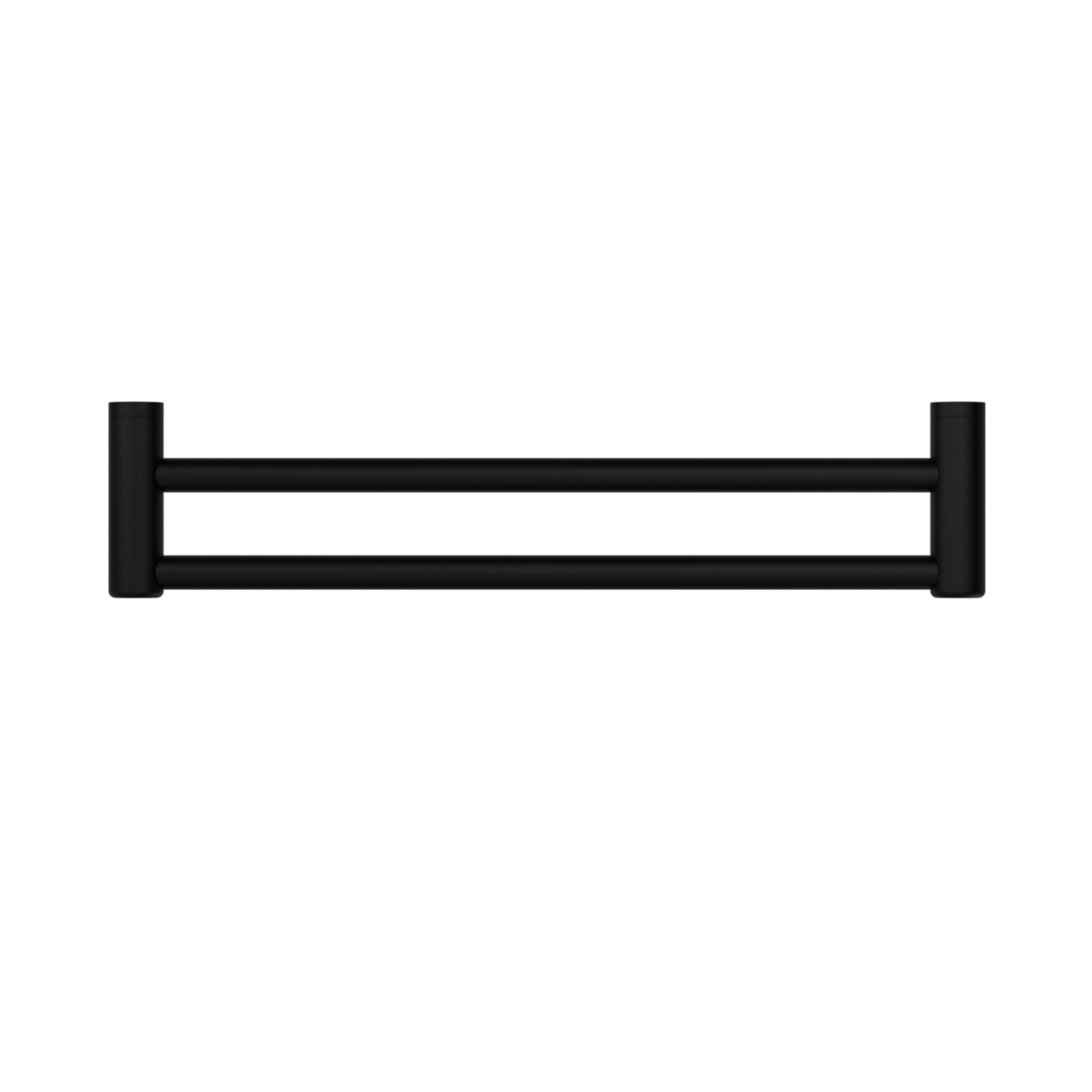 NERO MECCA CARE DOUBLE TOWEL GRAB RAIL MATTE BLACK (AVAILABLE IN 600MM AND 900MM)