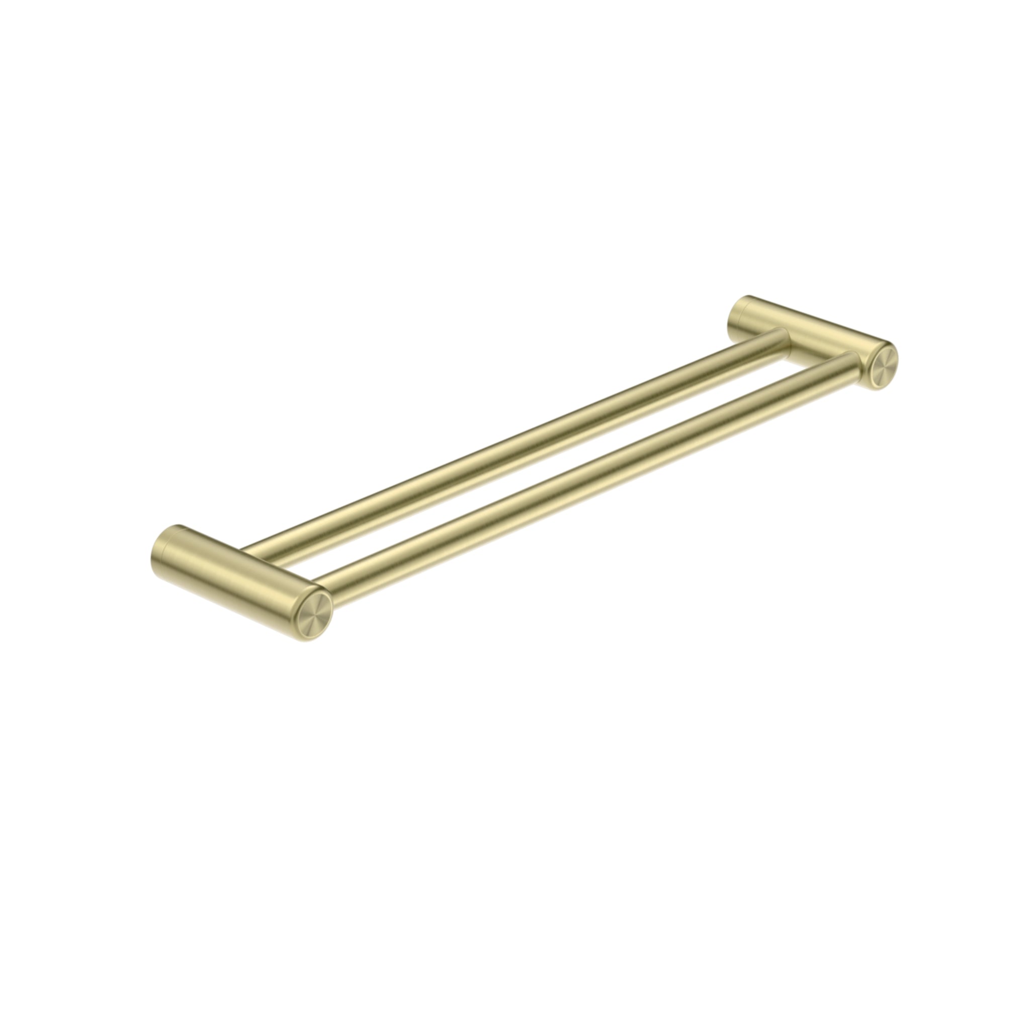 NERO MECCA CARE DOUBLE TOWEL GRAB RAIL BRUSHED GOLD (AVAILABLE IN 600MM AND 900MM)