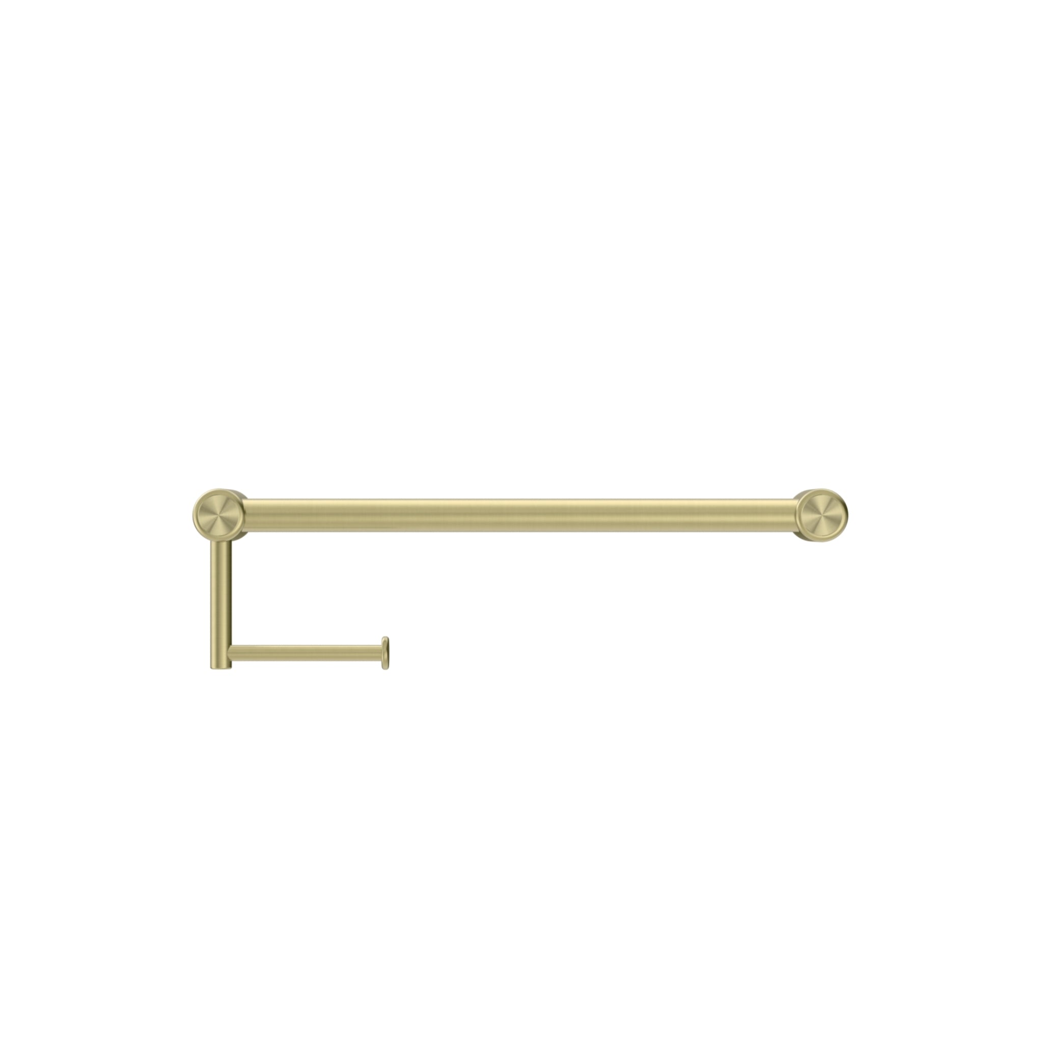 NERO MECCA CARE TOILET ROLL RAIL BRUSHED GOLD (AVAILABLE IN 300MM AND 450MM)
