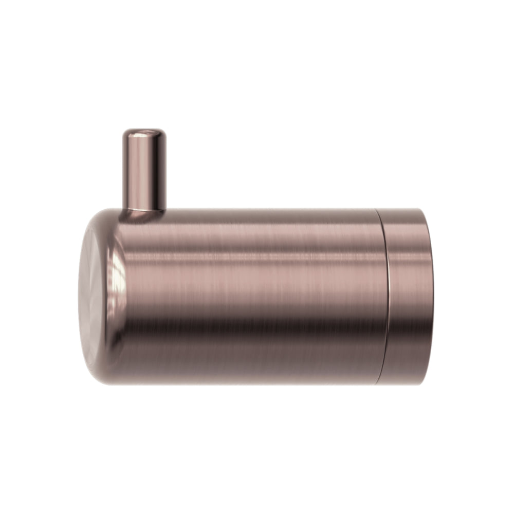 NERO MECCA CARE SINGLE ROBE HOOK BRUSHED BRONZE