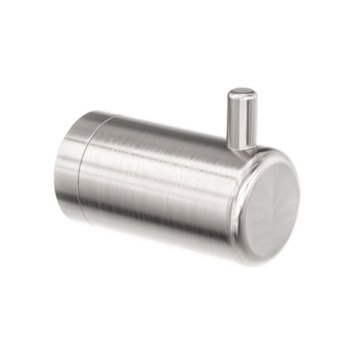 NERO MECCA CARE SINGLE ROBE HOOK BRUSHED NICKEL