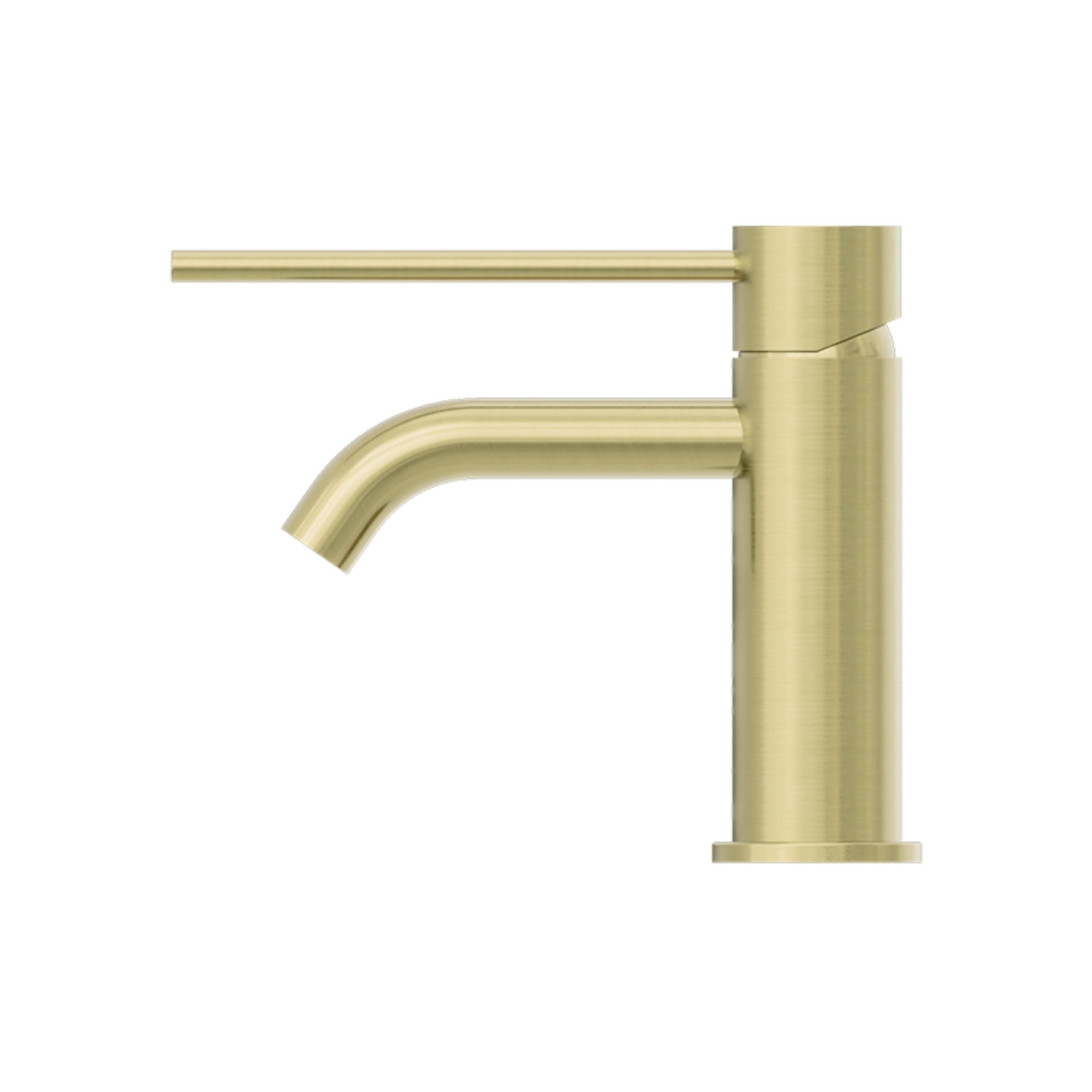 NERO MECCA CARE BASIN MIXER 158MM BRUSHED GOLD