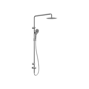 NERO MECCA CARE GRAB RAIL TWIN SHOWER SET 900MM CHROME