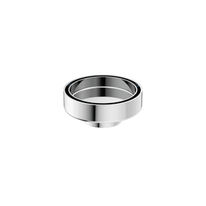 NERO TILE INSERT FLOOR WASTE ROUND CHROME 100MM