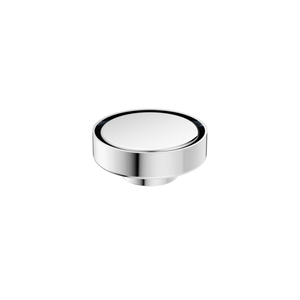 NERO TILE INSERT FLOOR WASTE ROUND CHROME 100MM