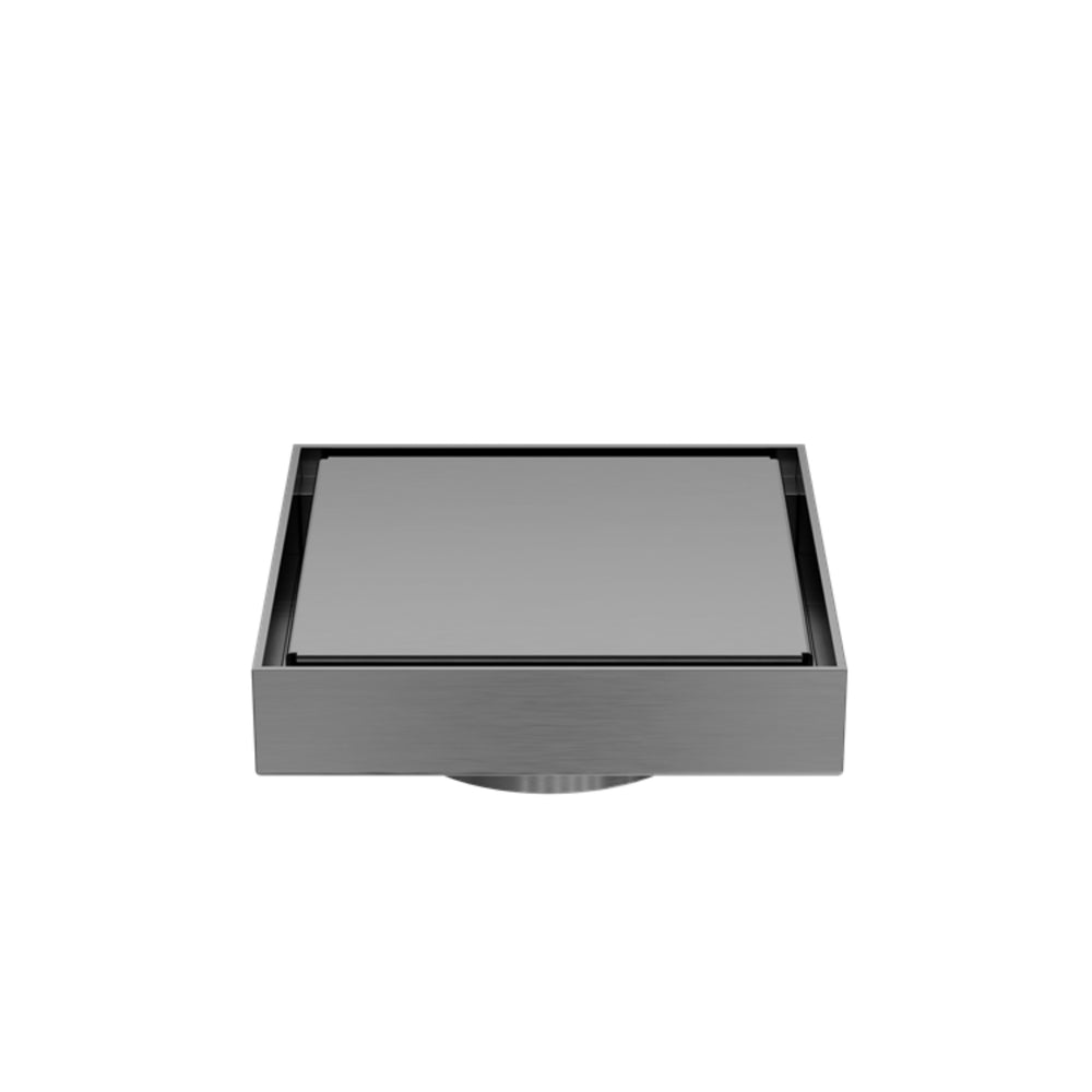 NERO TILE INSERT FLOOR WASTE 100MM GUN METAL