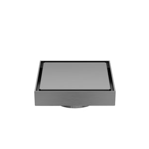 NERO TILE INSERT FLOOR WASTE 100MM GUN METAL