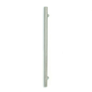 RADIANT HEATING  NON-HEATED VERTICAL SINGLE TOWEL RAIL BRUSHED SATIN 950MM