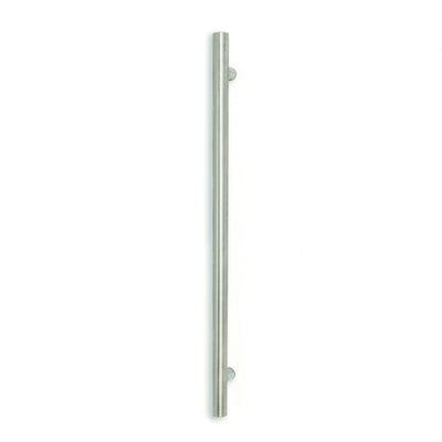RADIANT HEATING  NON-HEATED VERTICAL SINGLE TOWEL RAIL BRUSHED SATIN 950MM