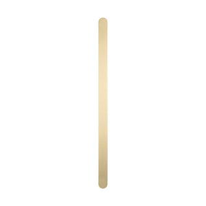 RADIANT RADIANT HEATING NON-HEATED VERTICAL SINGLE TOWEL RAIL LIGHT GOLD 930MM