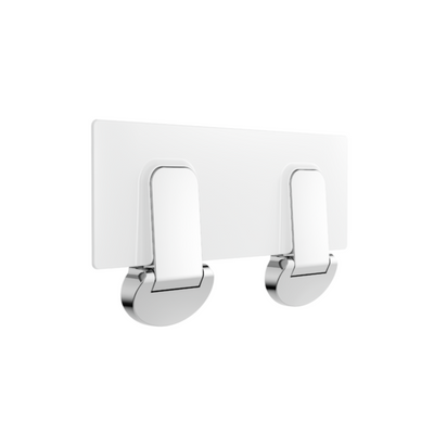 NERO MECCA CARE SHOWER SEAT 960MM CHROME