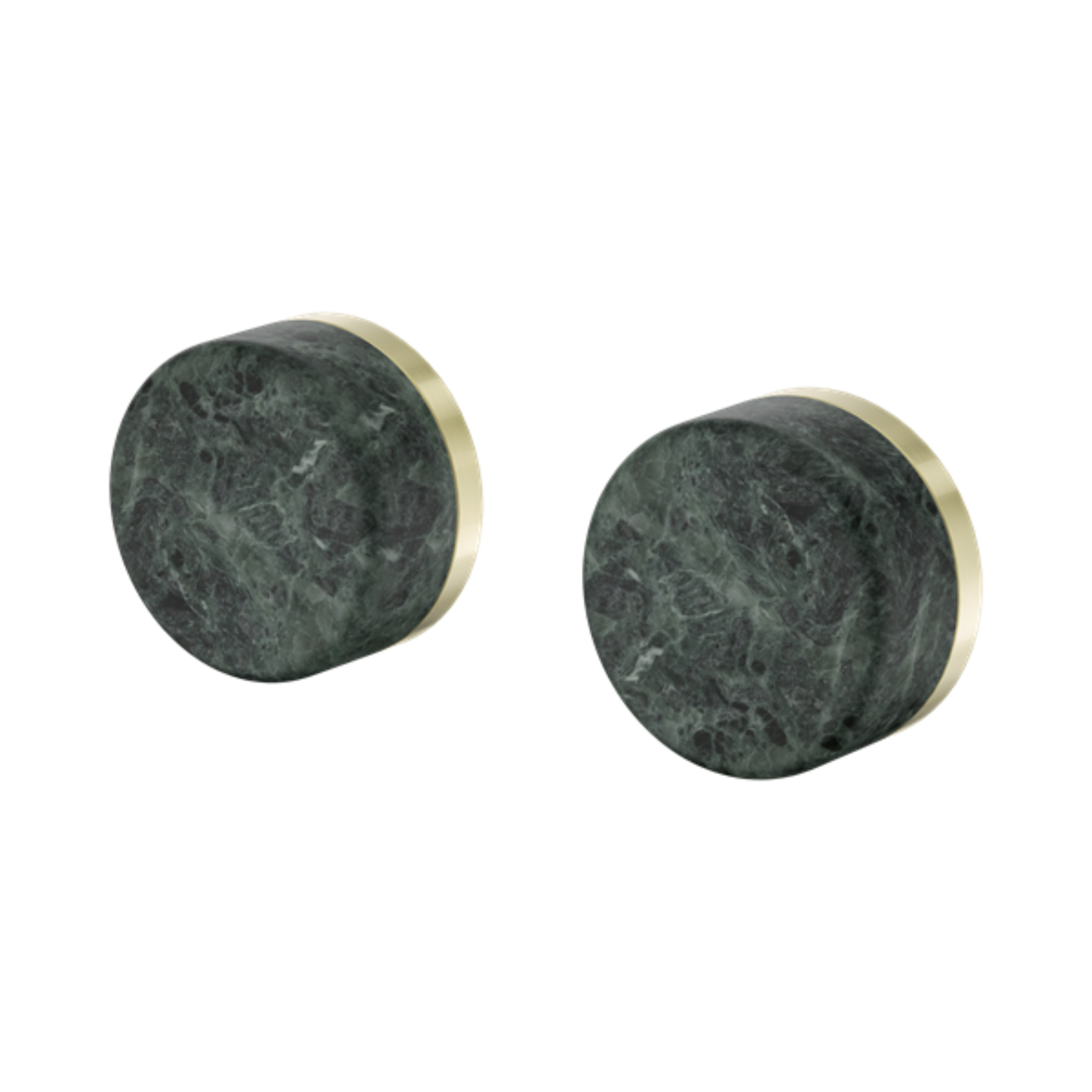 NERO SERENITY WALL TOP ASSEMBLY WITH VERDE ALPI HANDLE BRUSHED GOLD