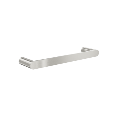 LINSOL CIRCLE HAND TOWEL RAIL 300MM BRUSHED NICKEL