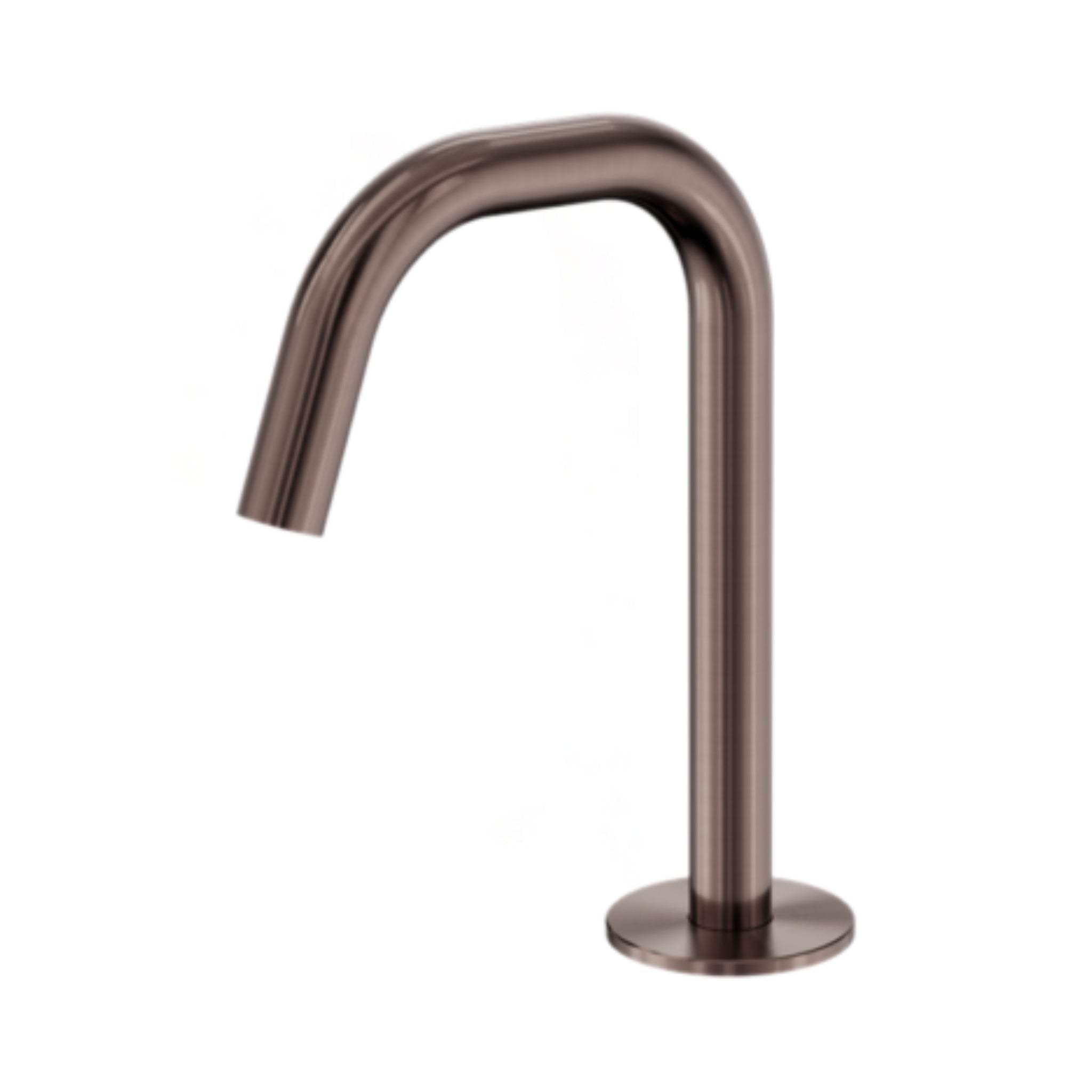 NERO SERENITY BASIN EDGE SPOUT 210MM BRUSHED BRONZE