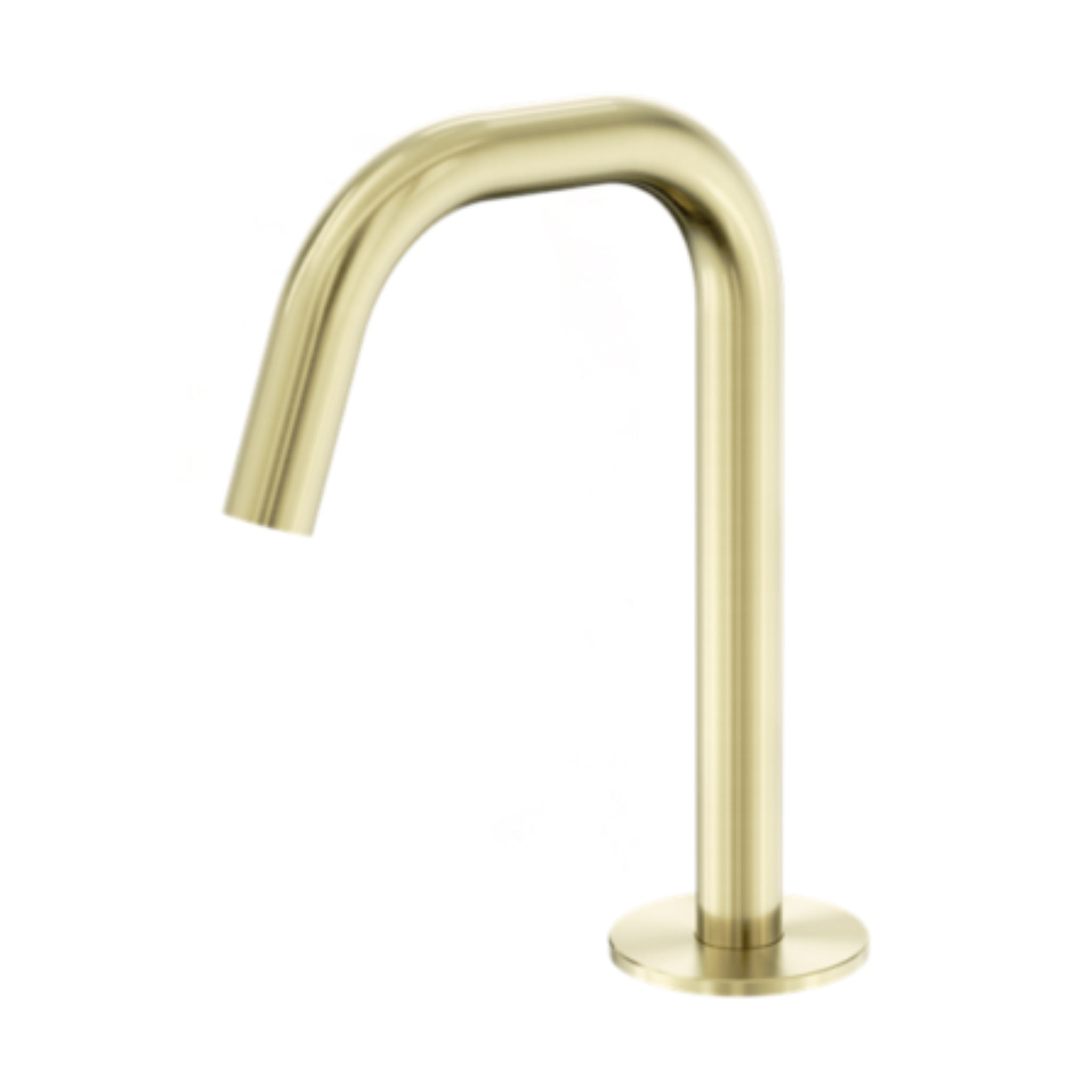 NERO SERENITY BASIN EDGE SPOUT 210MM BRUSHED GOLD