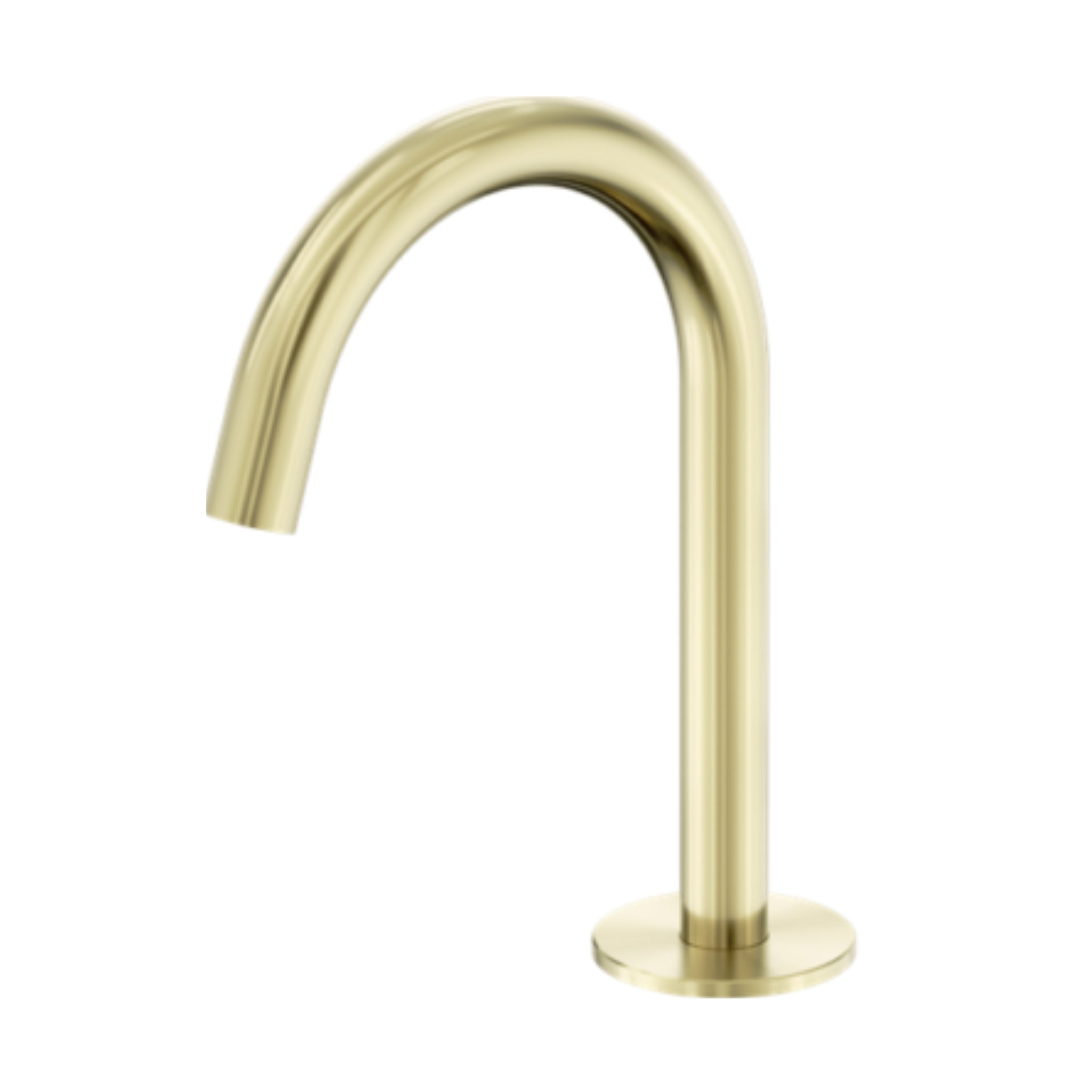 NERO SERENITY BASIN ARC SPOUT 210MM BRUSHED GOLD