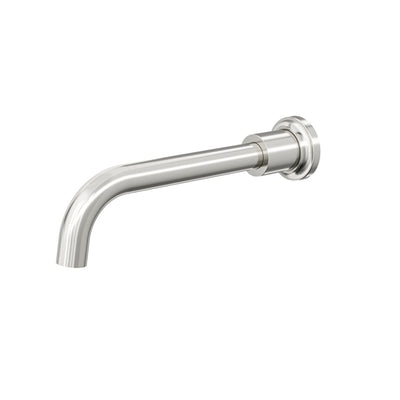 LINSOL TRE BATH SPOUT 205MM BRUSHED NICKEL