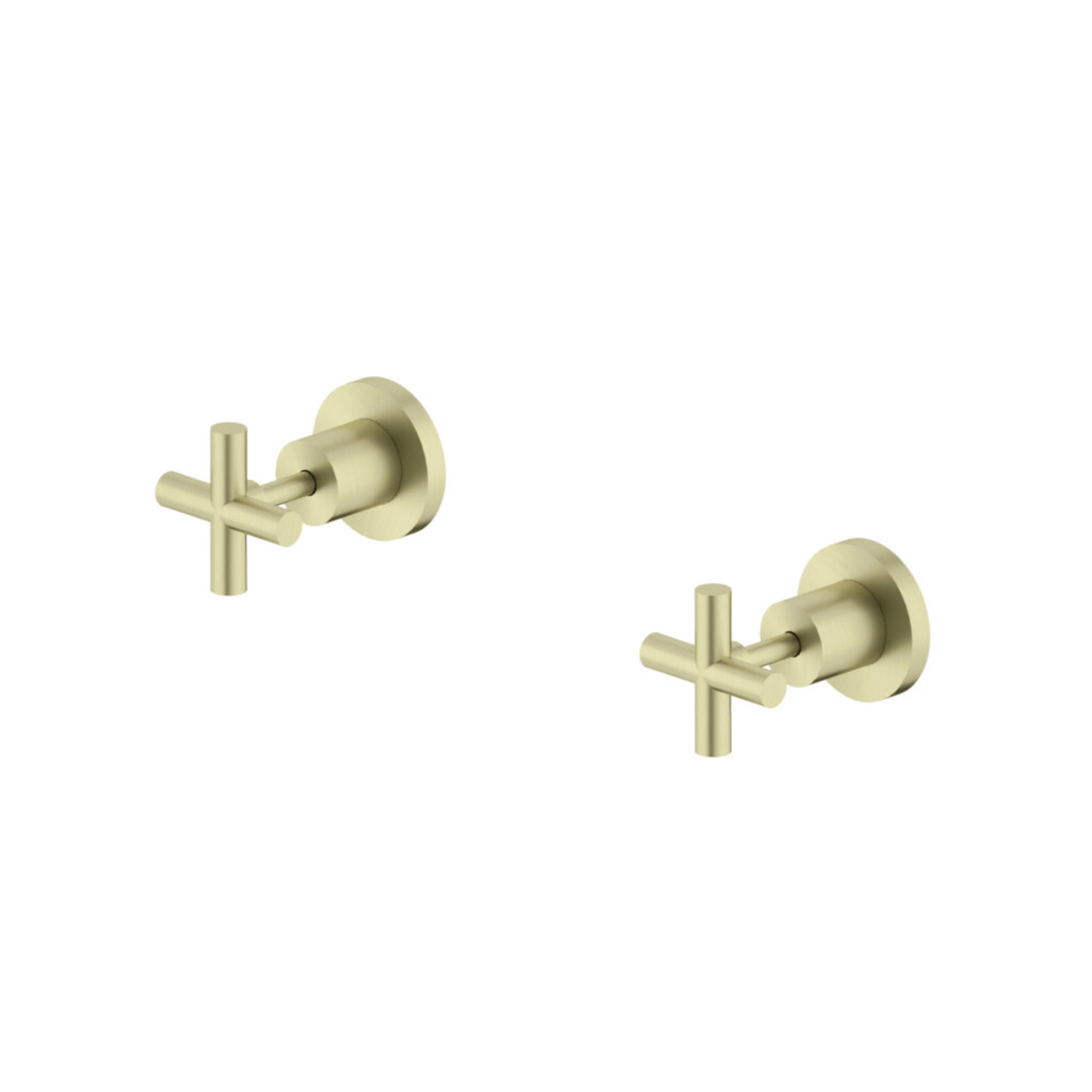 NERO X PLUS WALL TOPS ASSEMBLY BRUSHED GOLD