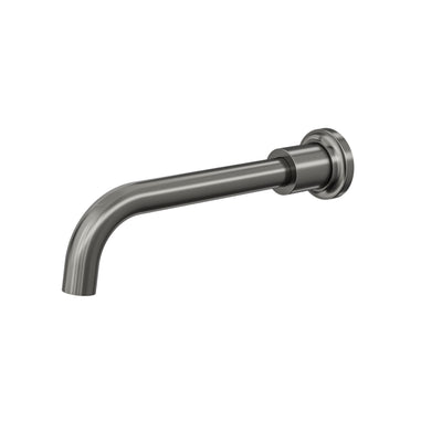 LINSOL TRE BATH SPOUT 205MM GUN METAL