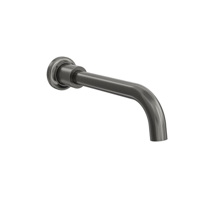 LINSOL TRE BATH SPOUT 205MM GUN METAL