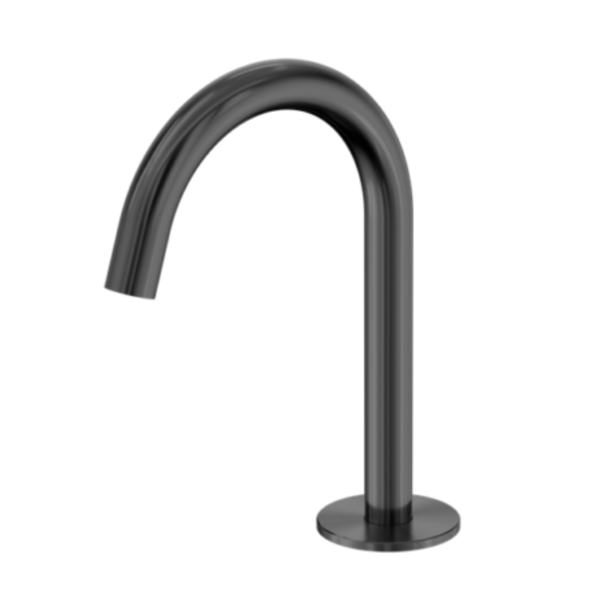 NERO SERENITY BASIN ARC SPOUT 210MM GUN METAL
