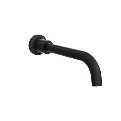 LINSOL TRE BATH SPOUT 205MM MATTE BLACK